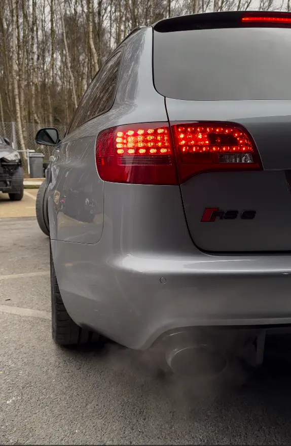 Audi RS6 accident damage repair completed at LS Bodyshop